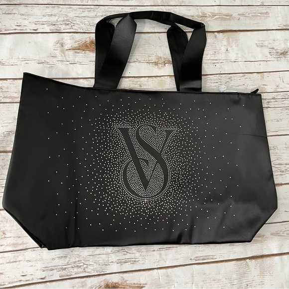 Victorias Secret Shine Tote Bag 2024 Black Friday sequins bling new Victoria’s - Picture 1 of 10